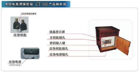 【供应保险箱 木床头柜式保险柜 仿红木中式CT500特殊情况货到付款】价格,厂家,图片,保险柜,宁波市江东黑珍珠电子科技开发-